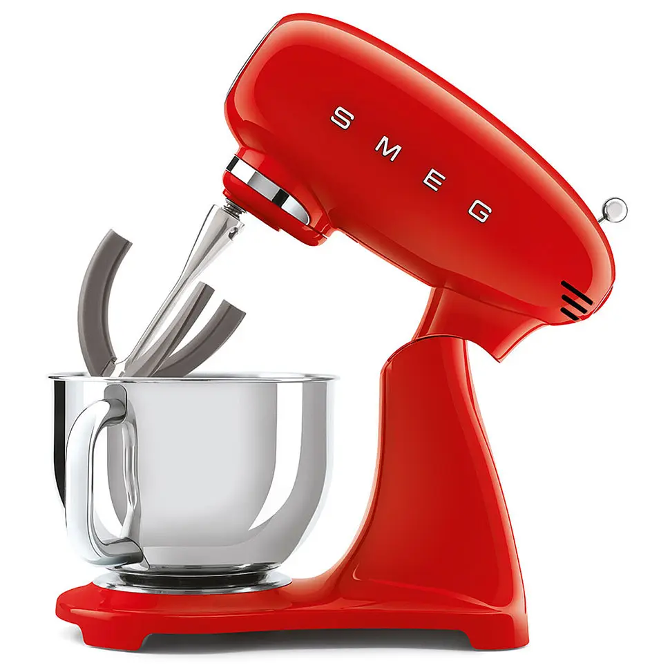 Міксер планетарний Smeg (SMF03RDEU) Retro Style 50's - червоний - фото 4