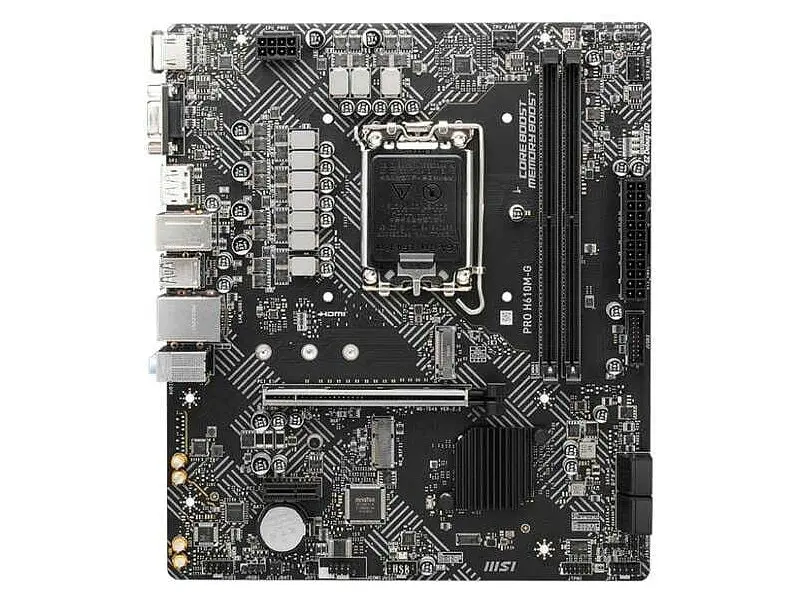 Материнська плата MSI PRO H610M-G (911-7D46-075) - фото 2