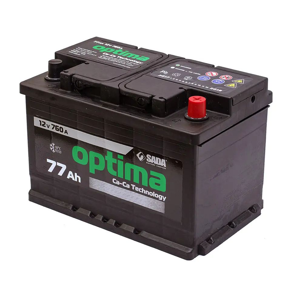 Автомобильный аккумулятор Optima 6СТ-77 (-/+) Евро 12В 77Ач 760А - фото 3