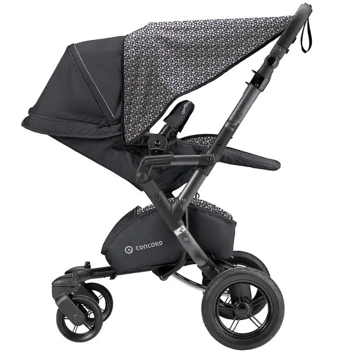 Универсальная коляска 2 в 1 Concord Neo Baby Set черная (NESC0983) - фото 6