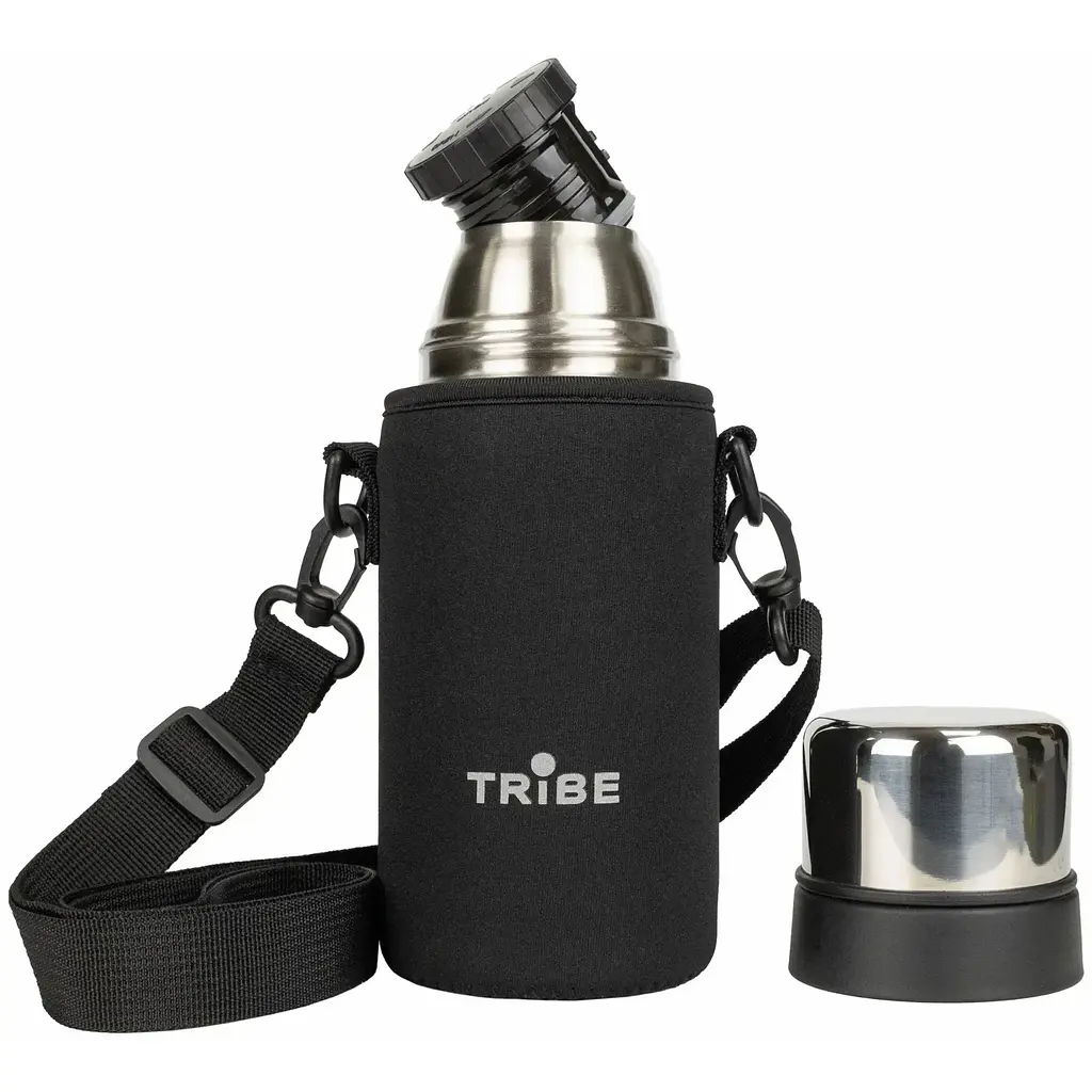 Чехол для термоса Tribe Neoprene Cover экспедиционного 0.5 L (1042-T-DF-0008-black) - фото 4