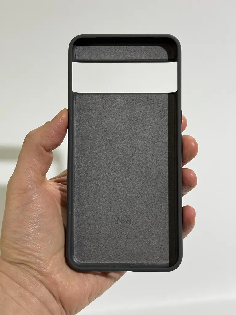 Оригінальний протиударний чохол Official Original Soft Shell Case GA04974 для Google Pixel 8 Pro (6.7") Charcoal - фото 6