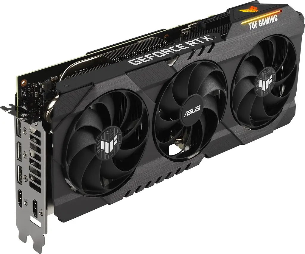 Відеокарта ASUS RTX 3080 10Gb TUF Gaming OC V2 LHR (TUF-RTX3080-O10G-V2-GAMING) (GDDR6X, 320 bit, PCI-E v4.0 x16) Б/в - фото 4