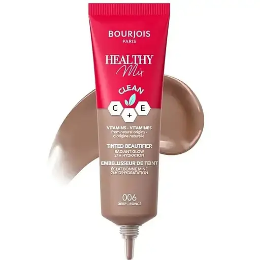 Зволожуючий тональний флюїд Bourjois Healthy Mix Clean відтінок 006 (Deep) 30 мл - фото 2