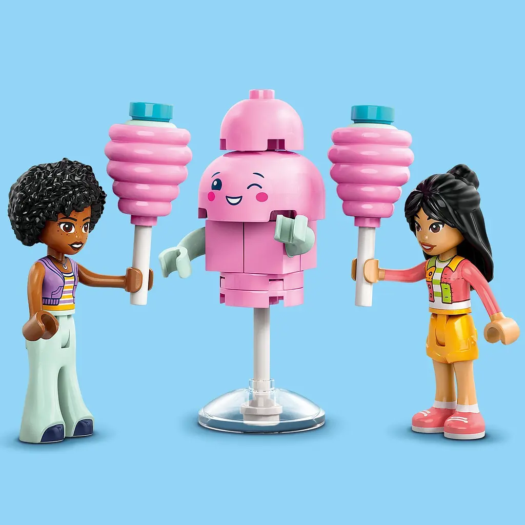 Конструктор LEGO Friends Ятка со сладкой ватой и скутер 110 деталей (42643) - фото 9