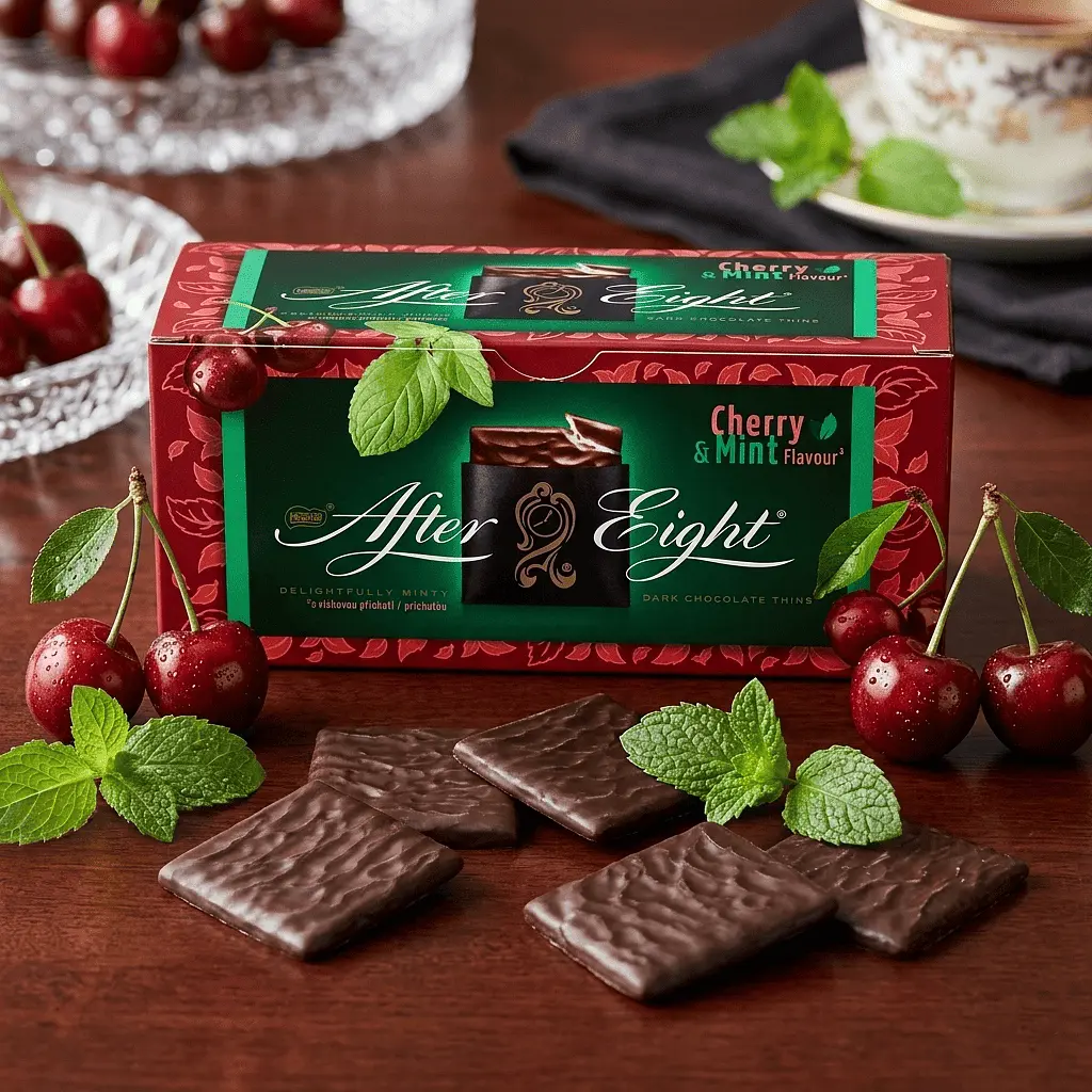 Шоколадні цукерки Nestle After Eight Cherry Mint 200г - фото 4