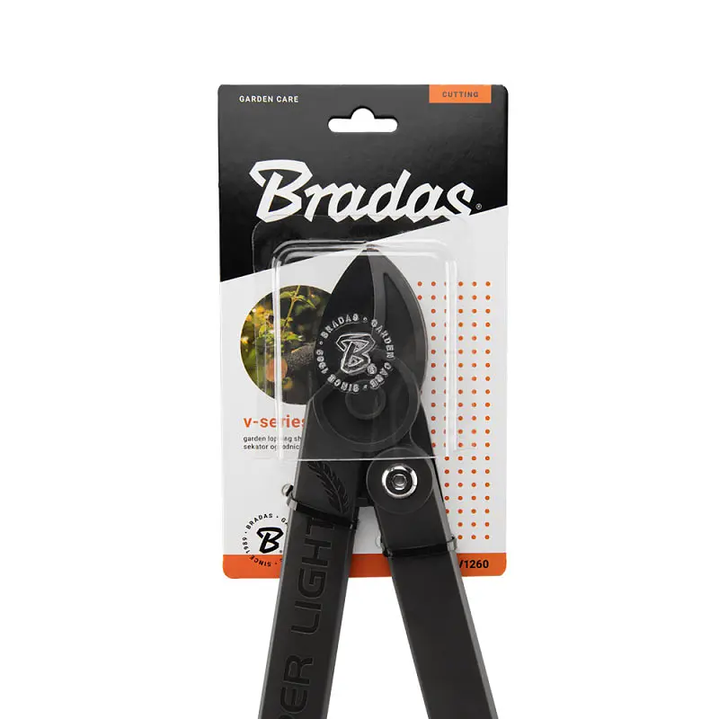 Секатор з ковадлом Bradas V-SERIES, для обрізки гілок, сталь SK5 (KT-V1260) - фото 3