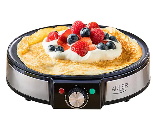 Електрична блинниця Adler AD 3058 30 см 1600 Вт, антипригарна поверхня, терморегулятор - фото 2