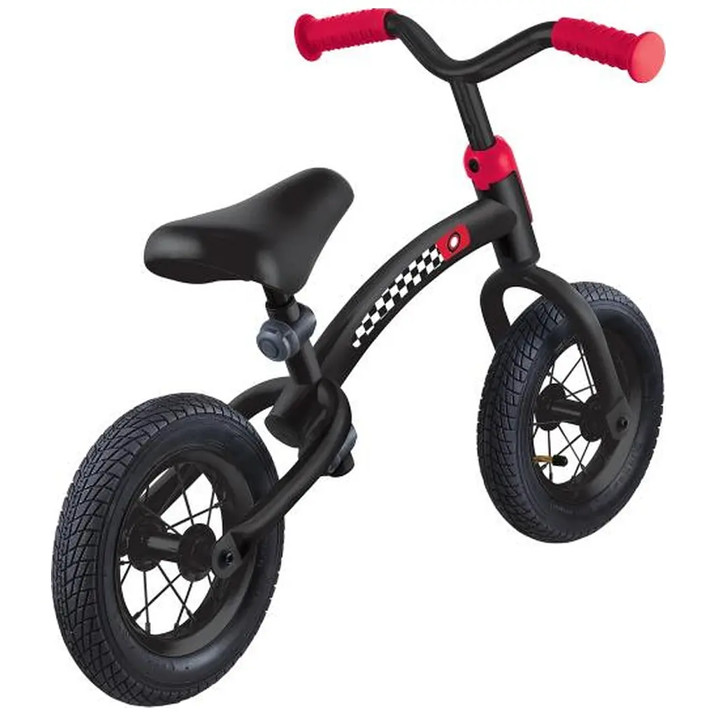 Біговел Globber Go Bike Air (самокат) , чорно-червоний (615-120) - фото 3