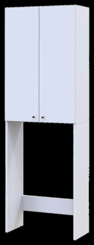 Шафа для пральної машини Doros Лола Білий ДСП 64х31.6х190 (41516022) - фото 11