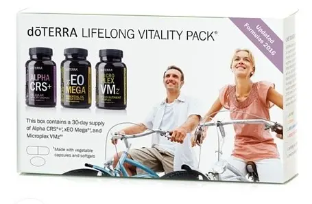 БАД Набір Довгожитель doTERRA Lifelong Vitality Pack® — комплекс клітинної енергії, здоров’я та активного довголіття