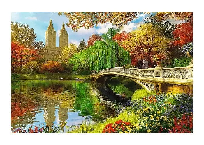 Пазл Trefl дерев'яний фігурний Центральний парк Манхеттен Нью-Йорк США 500+1 ел. (20157) - фото 2