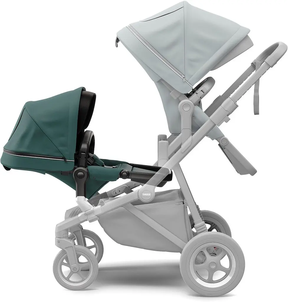 Прогулянкове крісло Thule Sleek Sibling Seat Mallard Green on Black (TH 11000213) - фото 3