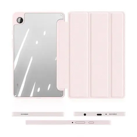 Чохол TPUCristal SlimTPU Spen holder для Samsung Galaxy Tab A11 8.7 X130 X135 Світло-рожевий - фото 9