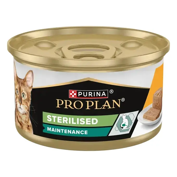 Влажный корм Purina Pro Plan для взрослых стерилизованных кошек, мусс с курицей 12х85 г - фото 4