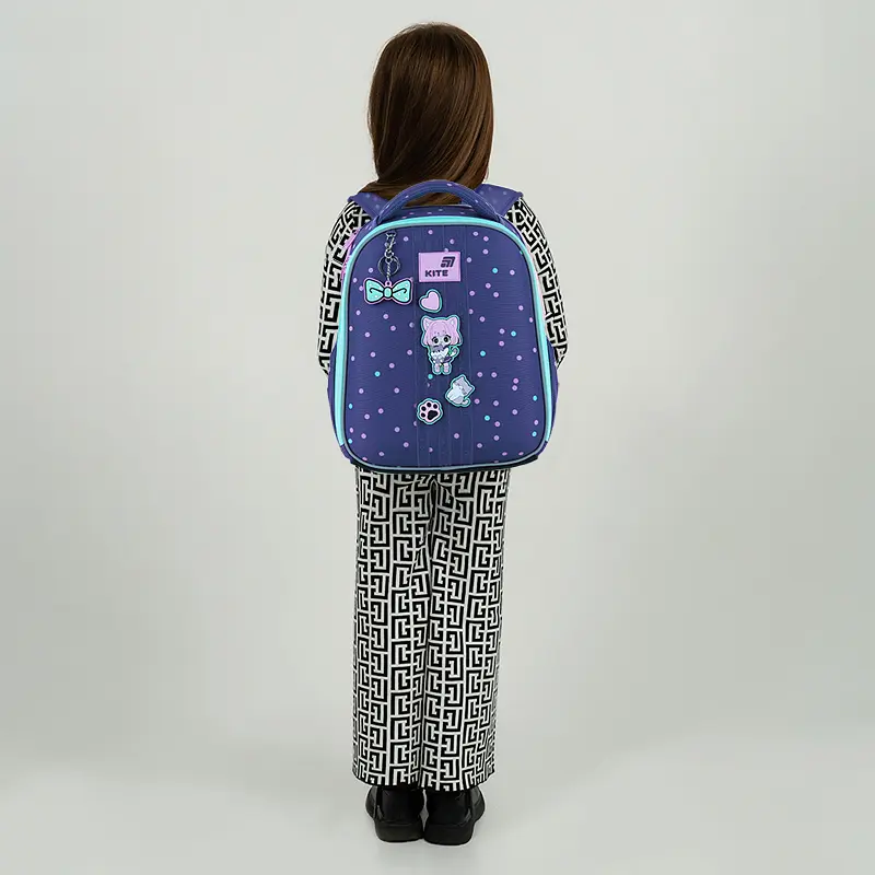 Рюкзак для початкової школи Kite Education каркасний 555 Be Friends Фіолетовий (K26-555S-3) - фото 17