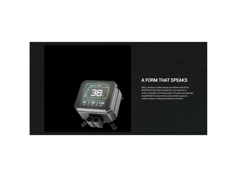 Водяне охолодження Deepcool Spartacus 360 Black (R-SPT360-BKDSMP-G-1) - фото 9