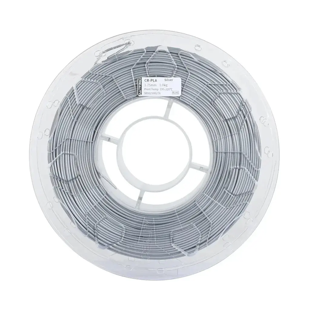 Пластик для 3D-принтера Creality PLA 1кг, 1.75мм, silver (3301010071) - фото 2
