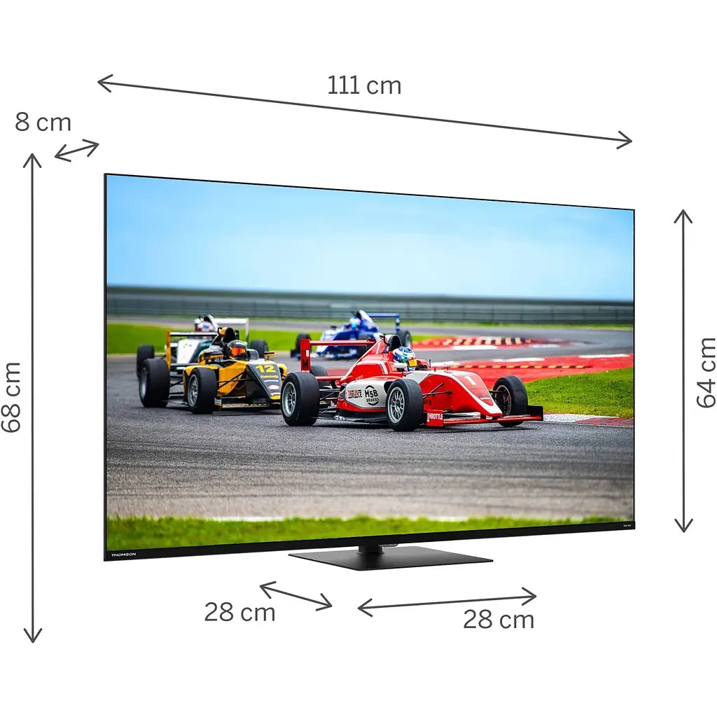Телевізор Thomson Google TV 50` QLED Ultra HD 4K (50QG7C14) [139520] - фото 5