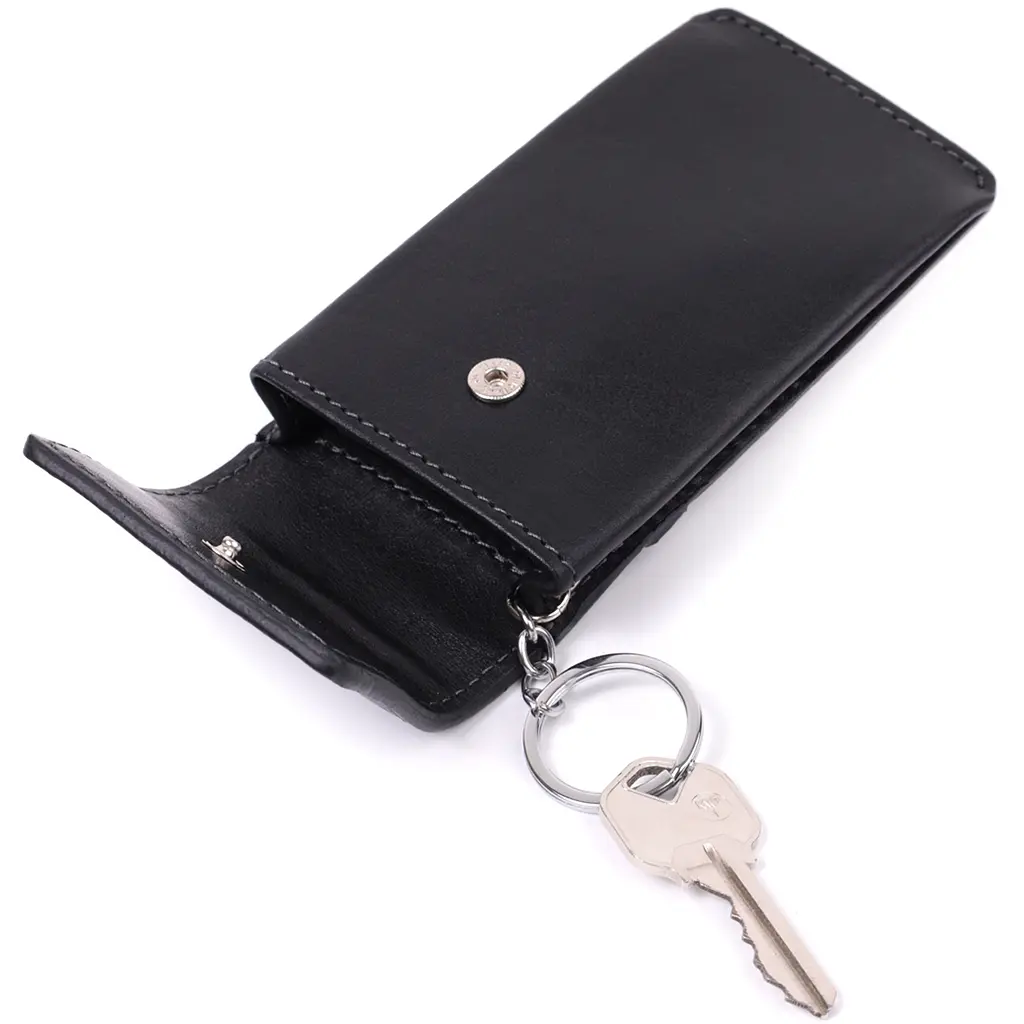 Ключниця футляр із натуральної шкіри GRANDE PELLE 6.5х13х1 см acs0032257 - фото 10