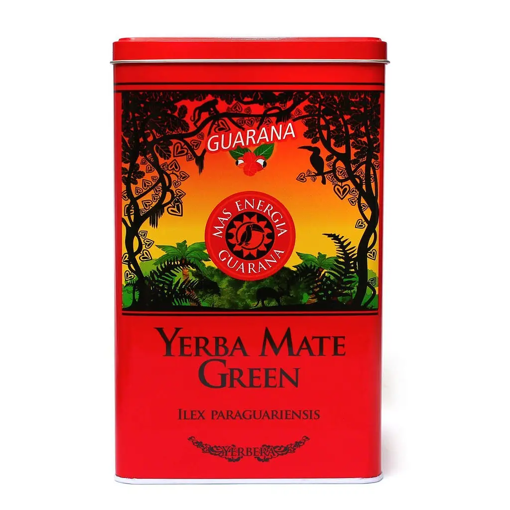 Йерба Мате Green Mas Energy Guarana - Банка, 400 г - фото 4