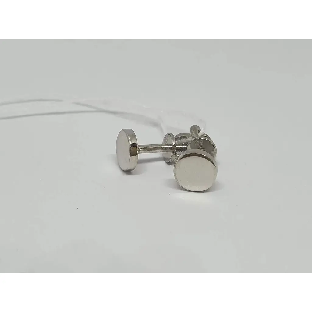 Срібні сережки-пуссети Vegas. 20182Р - фото 3