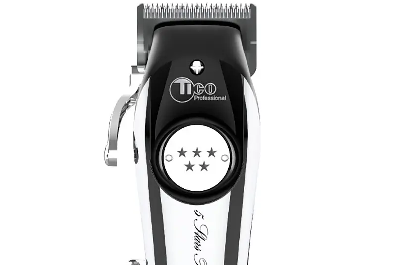 Машинка для стрижки TICO Professional 5 Star Turbo Jet Silver (100424) [78093] - фото 2