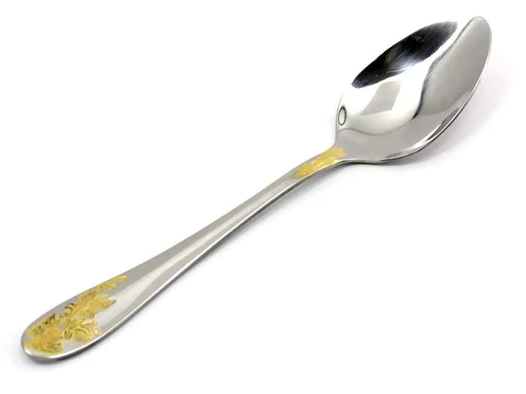 Ложка ZAUBERG столова 6шт В`ЮНОК ЗОЛОТИЙ DOA008-A
