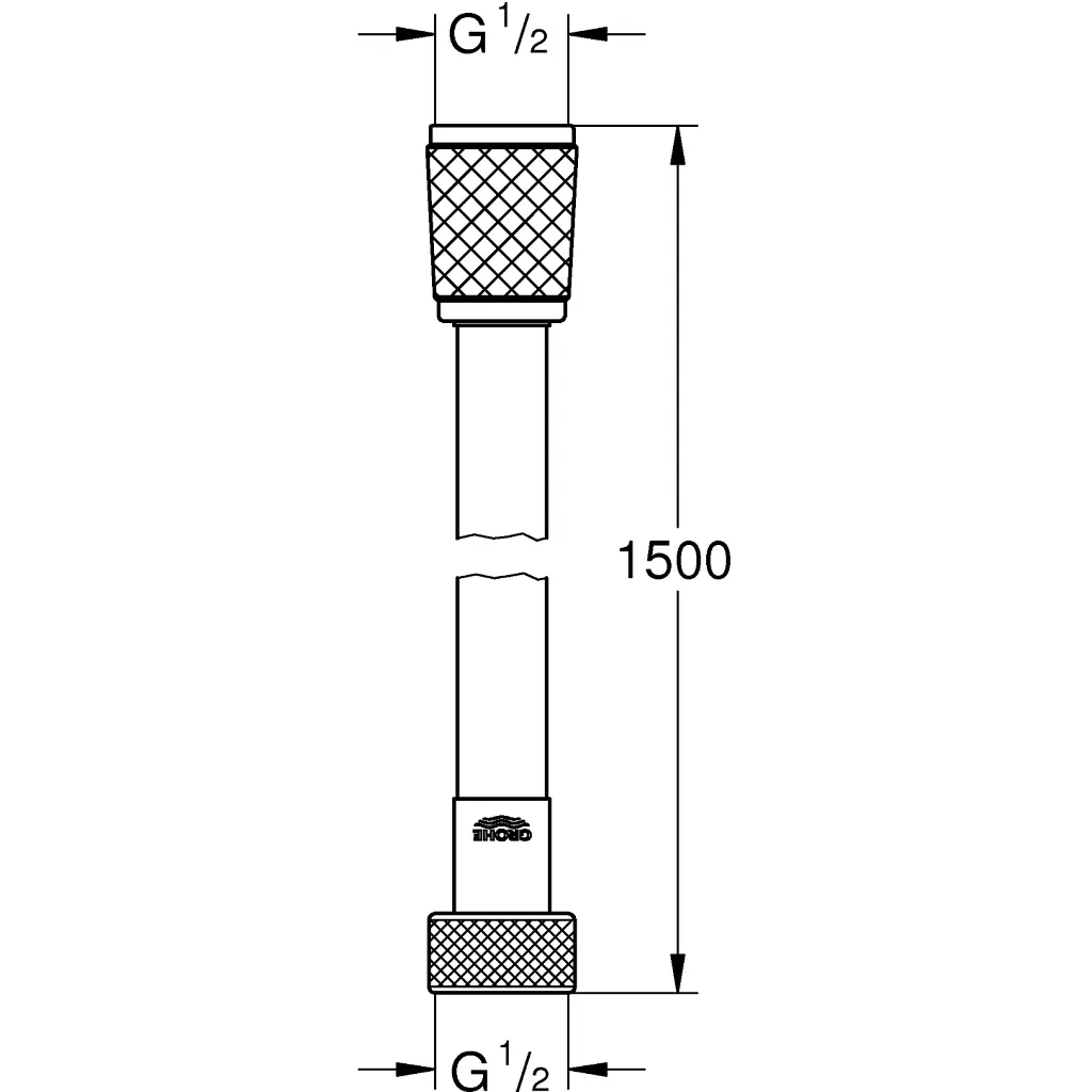 Шланг для душа Grohe 28741002 (CV032476) - фото 3