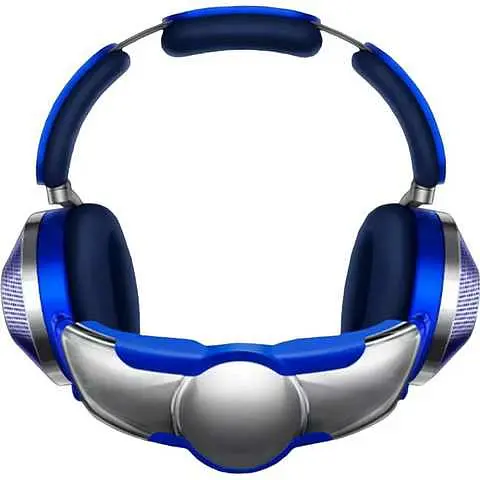 Наушники Dyson Zone with air purification Ultra Blue/Prussian Blue (376087-01, 376062-01) - фото 2