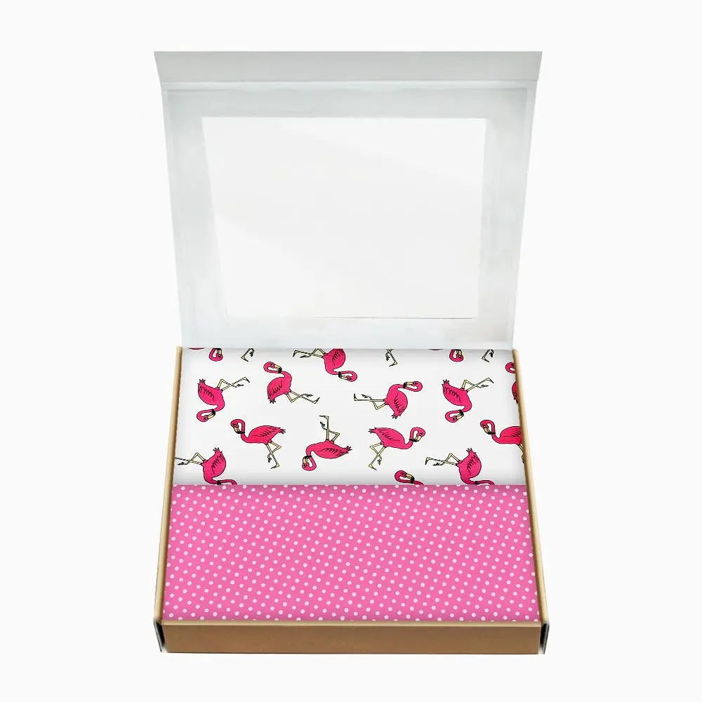 Багаторазові пелюшки дитячі FLAMINGO DOTS 2шт COSAS (4822055269777) - фото 2