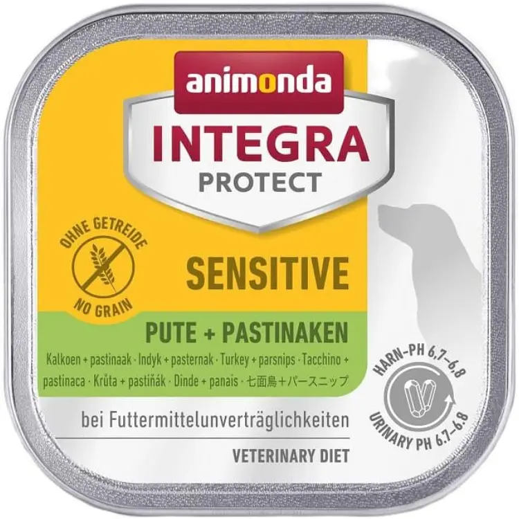 Ветеринарний вологий корм для собак Integra Protect Sensitiv при харчовій непереносимості з індичкою та пастернаком 150 г (86539IPR) - фото 2