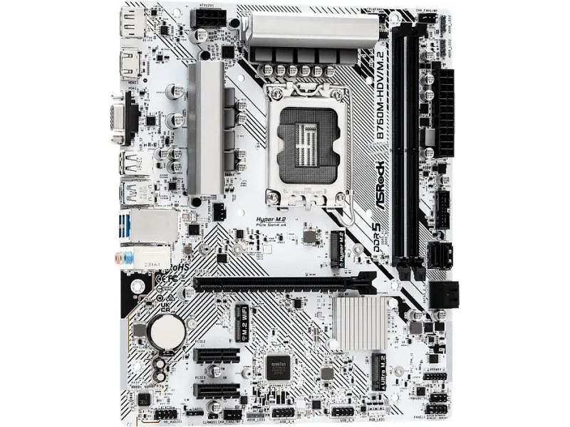 Материнська плата ASRock B760M-HDV/M.2 - фото 2