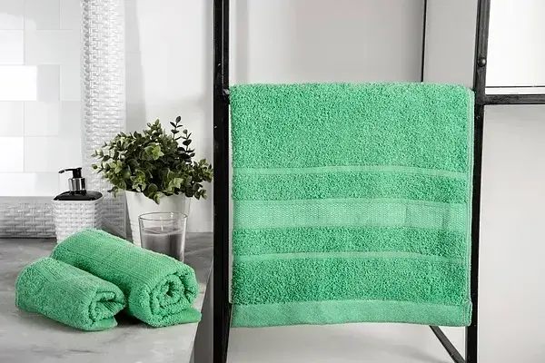 Рушник Soho Basic Olive 70х140 см зелений (70*140 Basic Olive) - фото 3