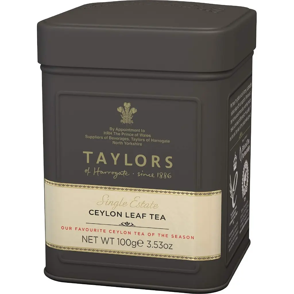 Чай черный Taylors of Harrogate Single Estate Ceylon Leaf Tea 100 г - фото 2
