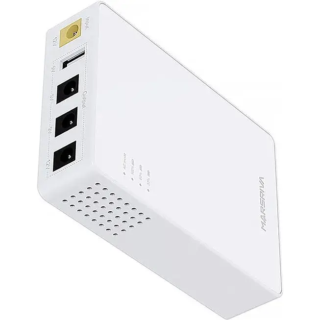 ИБП Marsriva DC UPS для роутеров KP3Pro 3xDC+USB OUT 5V2A/9V1A/12V, 3A/36W, 8400mAh Li-ion - фото 3