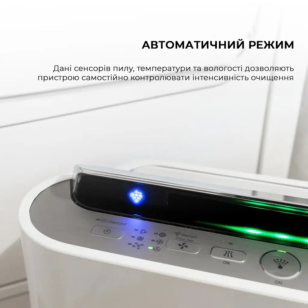 Очищувач повітря з функцією зволоження Sharp KC-D60EUW - фото 6