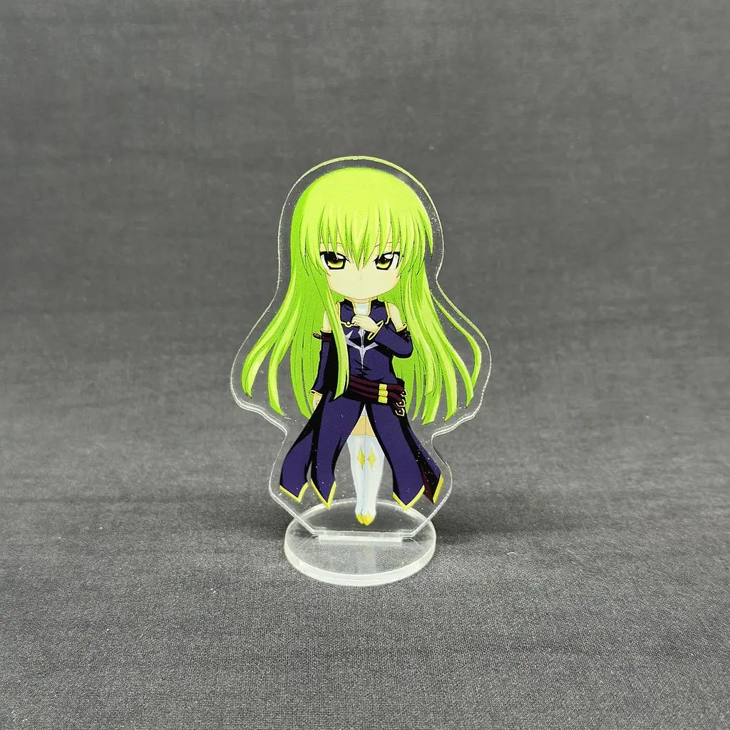 Акрилова колекційна фігурка Чібі Chibi Code Geass - Код Гіас: Повсталий Лелуш СіСі (C.C.) 1 10 см