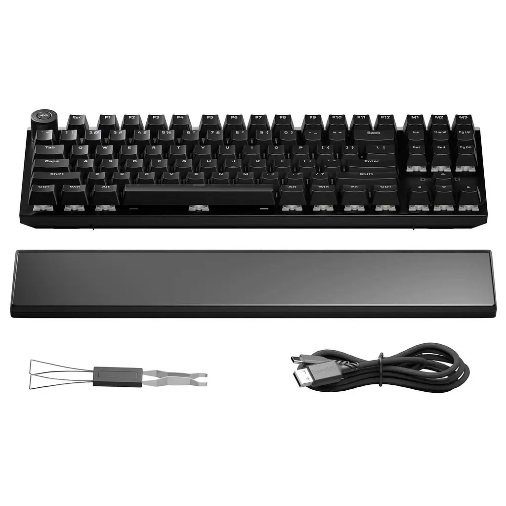 Клавіатура be quiet! LIGHT MOUNT TKL SILENT | TACTILE (BT006US) - фото 5