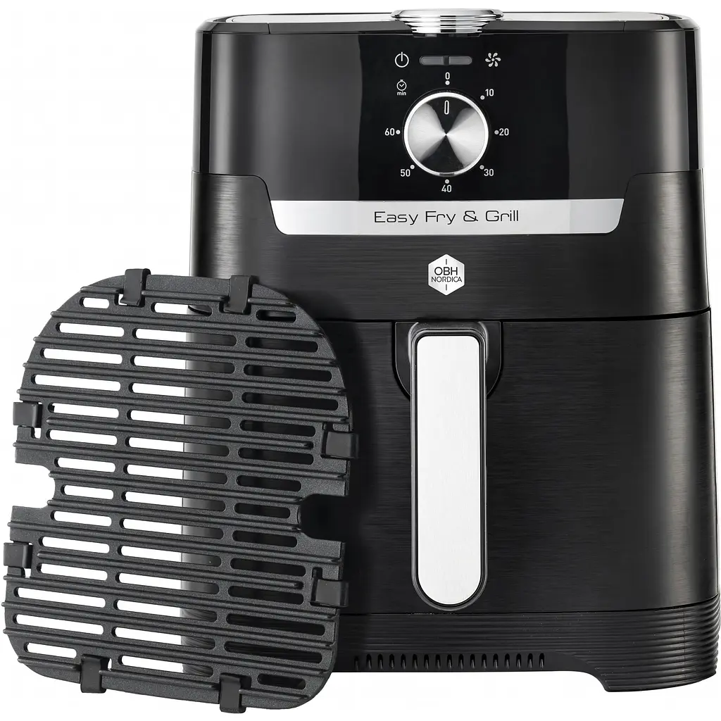 Мультипечь OBH Nordica EasyFry&Grill 1550 Вт черная (AG5018S0) - фото 2