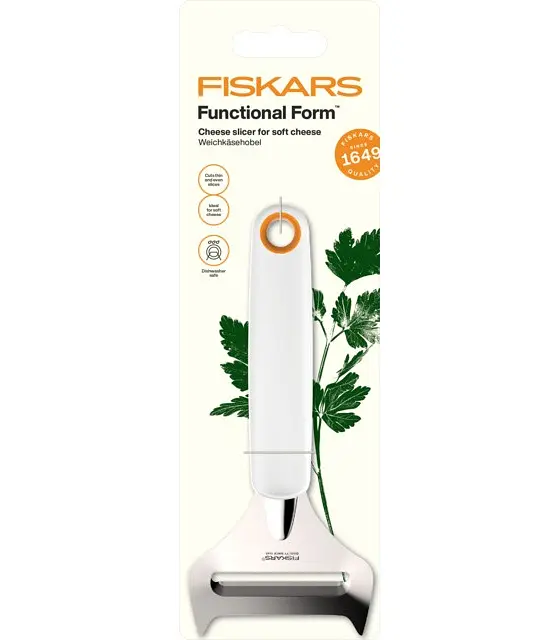 Нож-слайсер Fiskars Functional Form для мягкого сыра (1016128) - фото 3