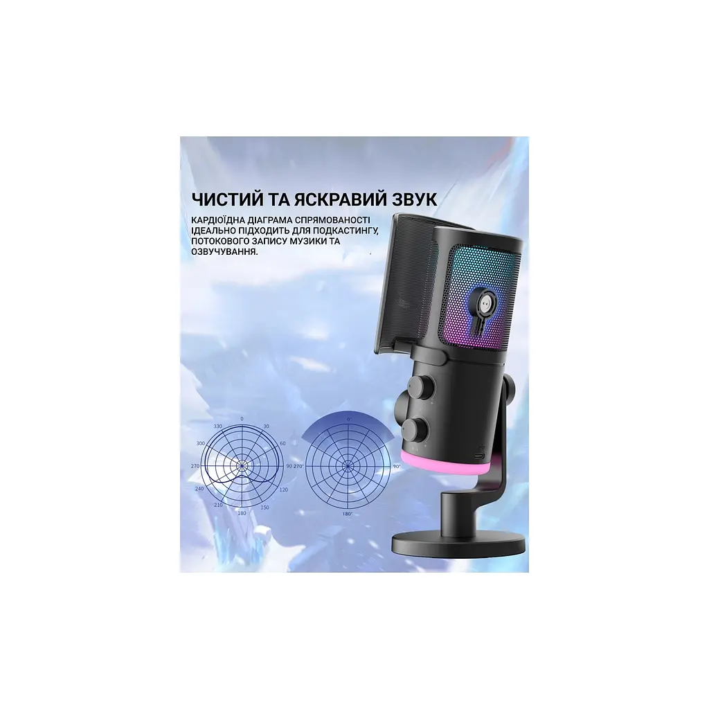 Мікрофон Fifine AM6 USB Black (AM6) - фото 12