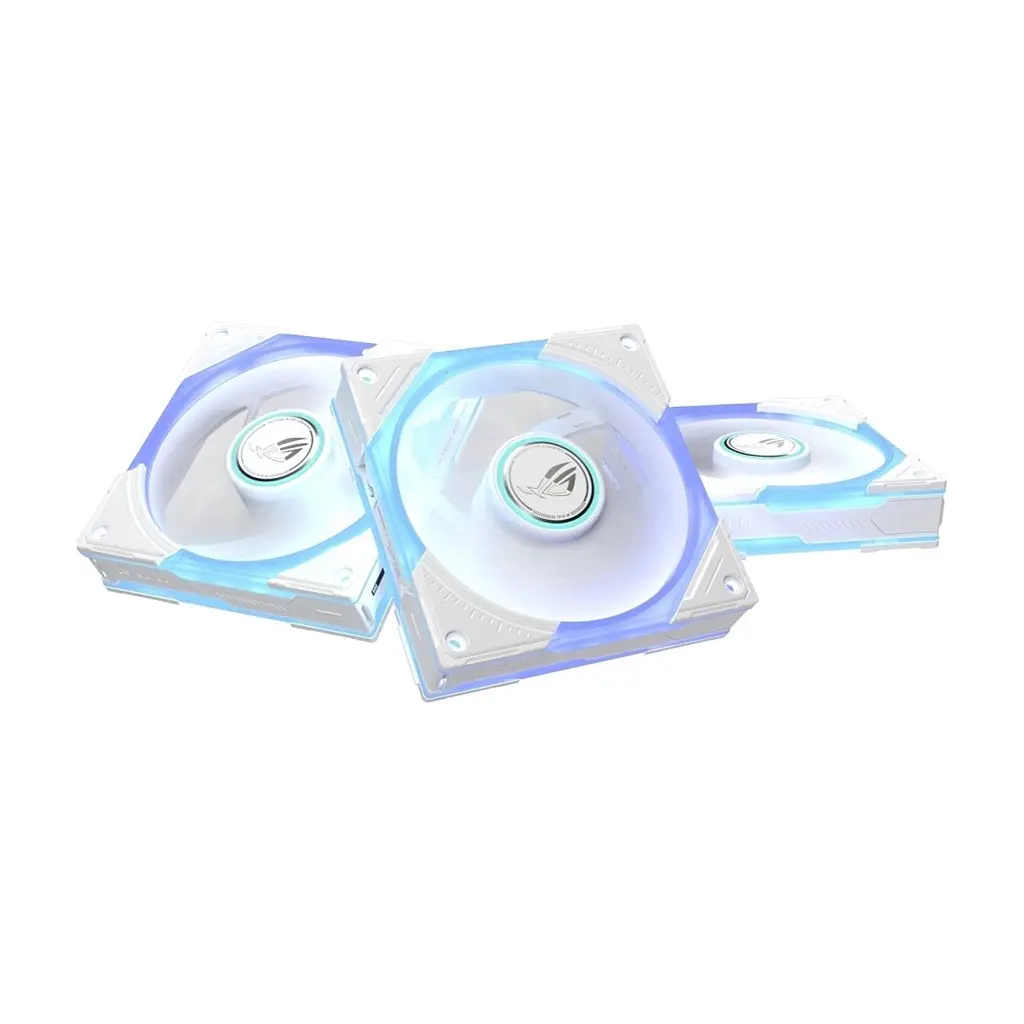 Кулер до корпусу ASUS ROG Eurux GR120 FAN ARGB Reverse White 3in1 (90DA00K3-B09020) - фото 6
