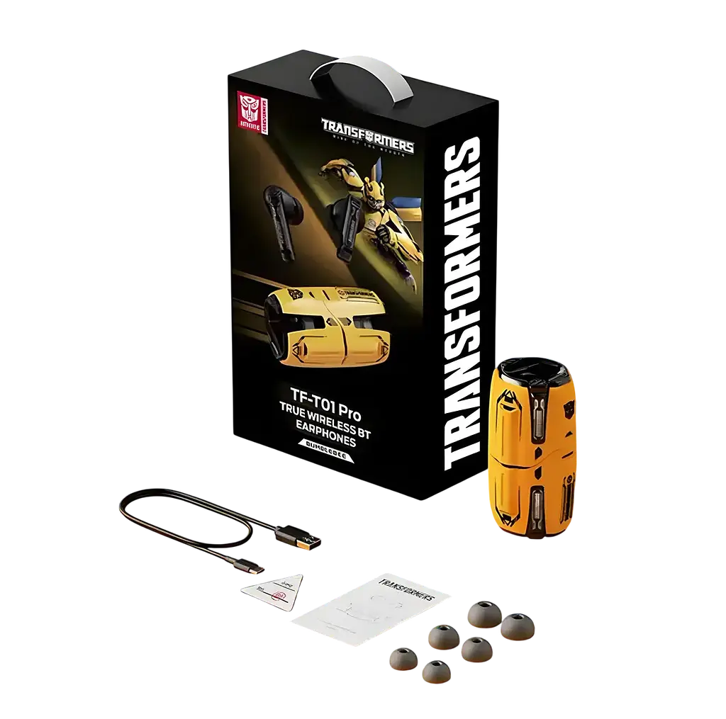 Навушники TWS Hasbro Transformers TF-T01 Pro BumbleBee Yellow - фото 3