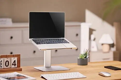 Підставка для ноутбука до 15.6" Gembird NBS-D1-02, Silver, алюмінієва, 225 - 380 мм - фото 2