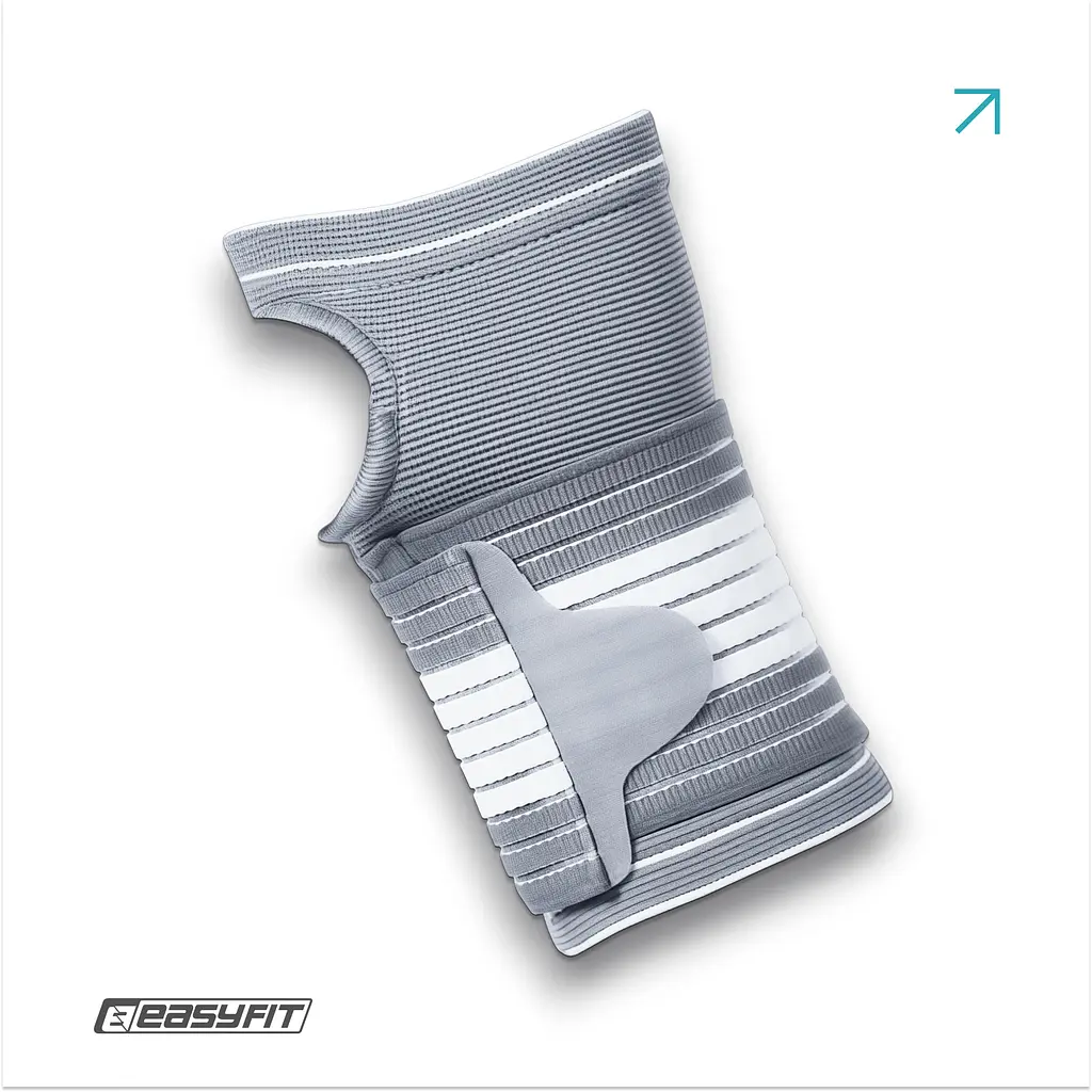 Бандаж на кисть руки EasyFit Flex с фиксирующим ремнем (M) - фото 2