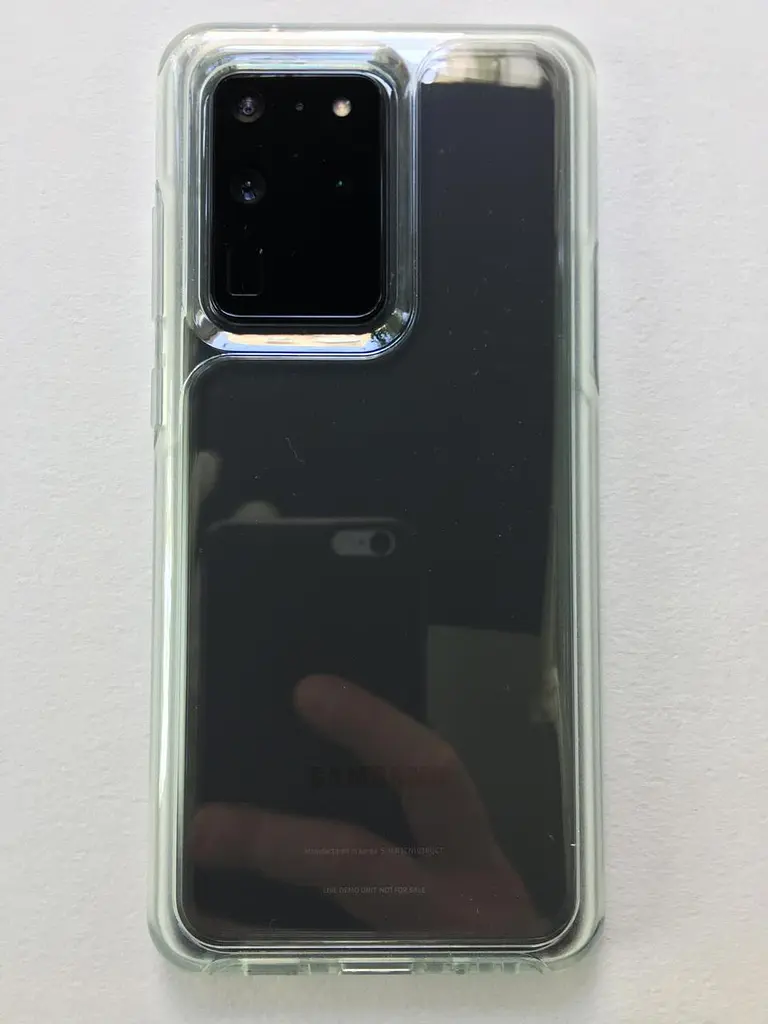 Чохол протиударний прозорий OtterBox Symmetry Series 77-64221 для Samsung Galaxy S20 Ultra (6.9") Clear - фото 2