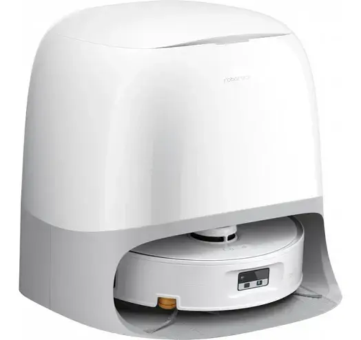 Робот-пилосос з вологим прибиранням Roborock Qrevo Curv 2 Flow (RRE0BEL) White UA - фото 5
