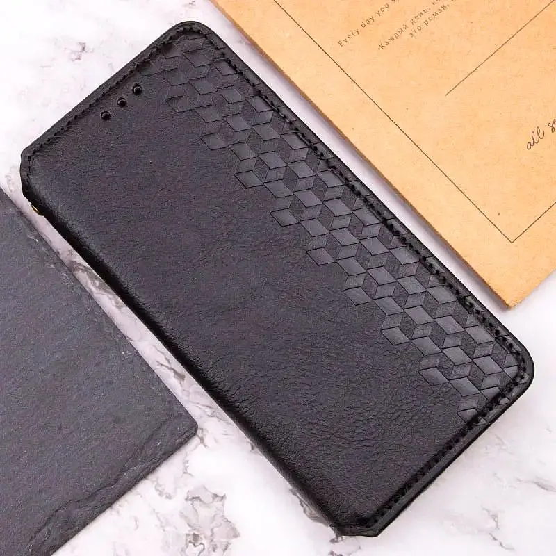 Чохол-книжка GETMAN Cubic Cover Case для Redmi 13C / Poco C65 Black [100959] - фото 6