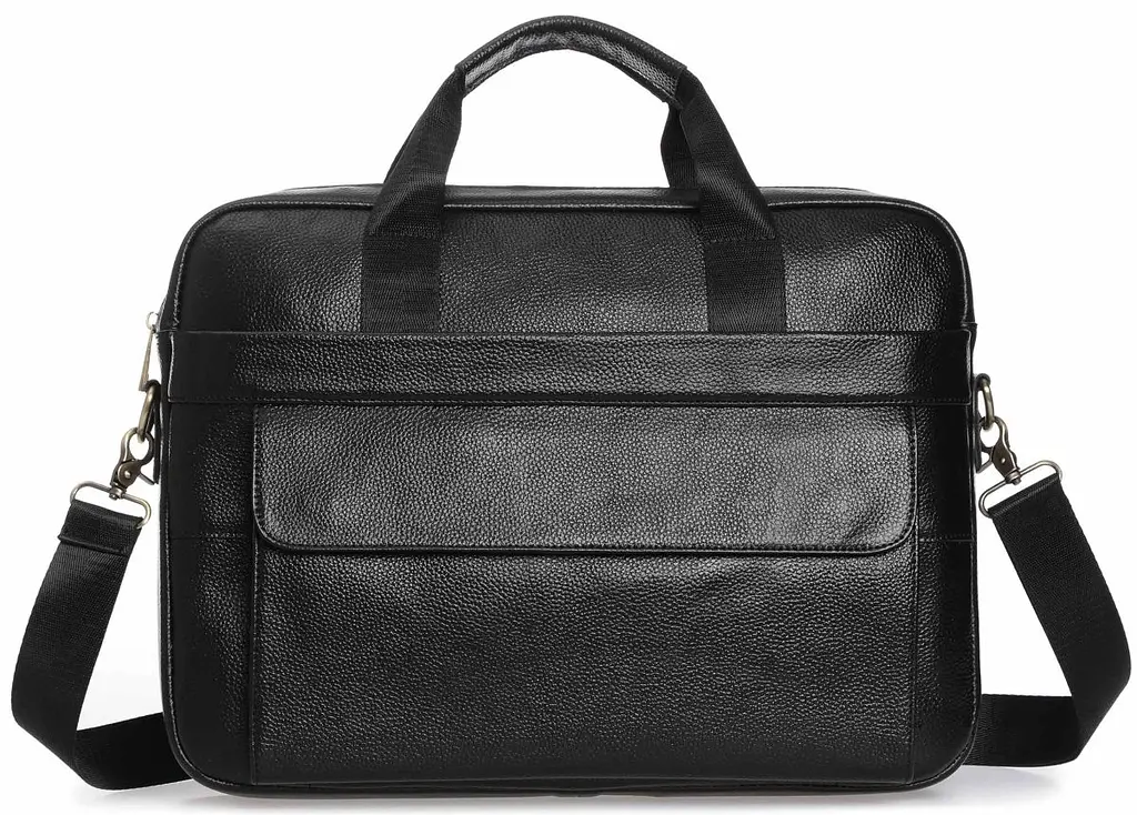 Сумка-портфель чоловіча шкіряна для документів Tiding Bag A25-1131A - фото 5